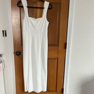 White show me your mumu tight fitted dress